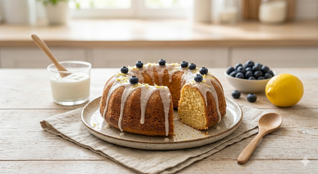 Ciambella allo yogurt light solo 180 kcal