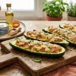Zucchine light ripiene: ricetta facile, saziante e con meno di 300 calorie Zucchine-light-ripiene