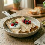 Crepes proteiche senza burro: ricetta saziante e perfetta per la dieta Scopri le crepes proteiche senza burro: ricetta light, saziante e perfetta per chi è a dieta.